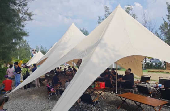 林顺公司金沙滩烧烤之旅:共筑团队情,同庆国庆佳节